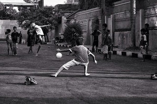 La magia de la pelota manchada