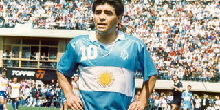 La camiseta favorita de Diego Armando Maradona