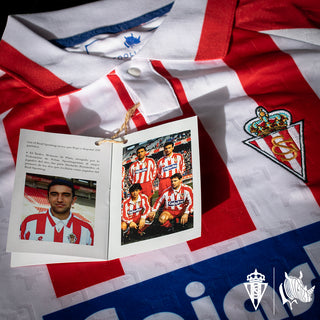 1993 REAL SPORTING Manga larga - Playera fútbol retro