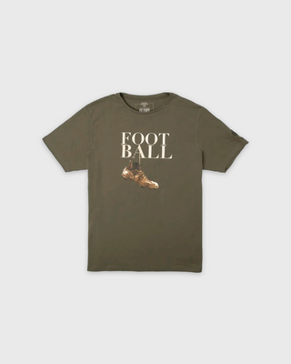 1528 OLD TIMES BOOTS verde - Playera fútbol retro