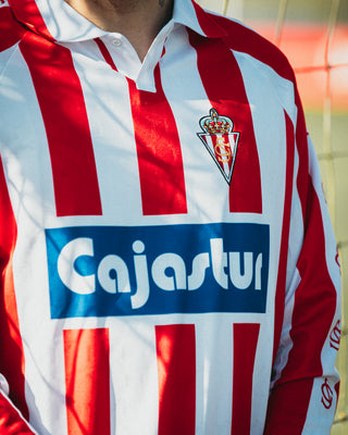 1993 REAL SPORTING Manga larga - Playera fútbol retro