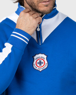 1970 CRUZ AZUL - Sudadera Fútbol Retro