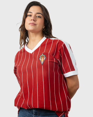 1986 REAL SPORTING - Playera fútbol retro