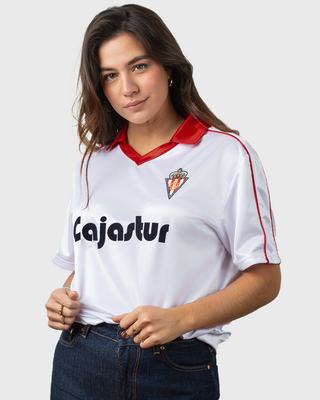 1989 REAL SPORTING - Playera fútbol retro