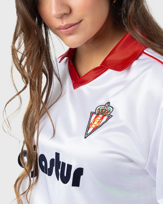 1989 REAL SPORTING - Playera fútbol retro