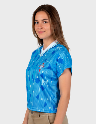 1992 RC CELTA VICENTE ALVAREZ Crop top - Playera fútbol retro