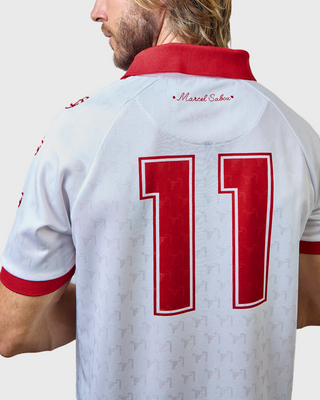 1993 MARCEL SABOU - Playera fútbol retro