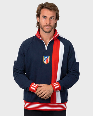 2000 Atletico de Madrid - Retro azul Sweatshirt