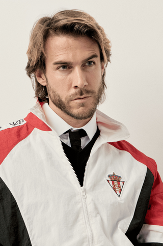 1990 REAL SPORTING - Retro Football Windbreaker